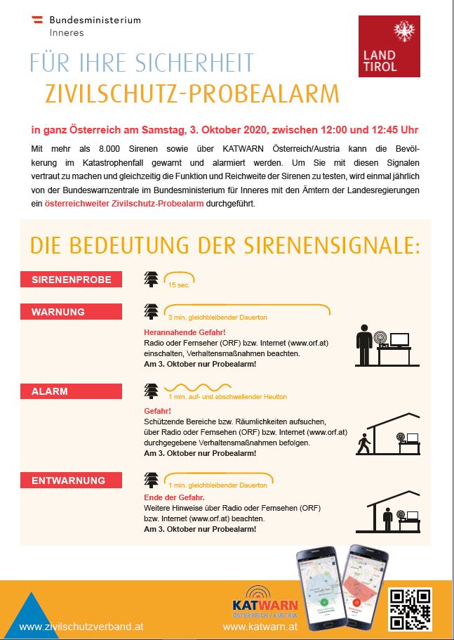 Zivilschutzprobealarm2020
